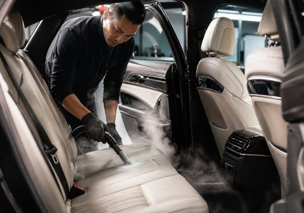 Professional car odor removal service in San Francisco CA showing deep interior cleaning and detailing by Bay Area Auto Detailing